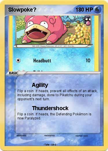 Pokemon Slowpoke?