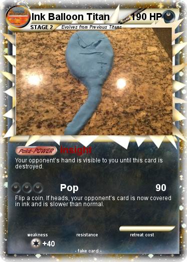 Pokemon Ink Balloon Titan