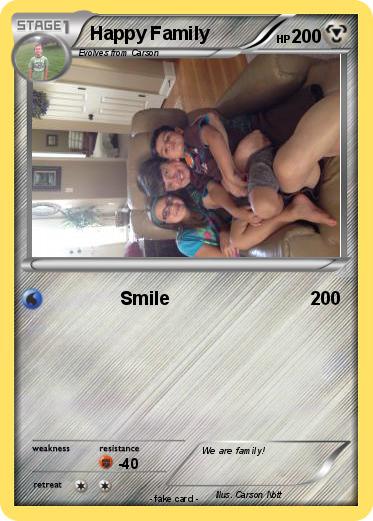Pokemon Happy Family