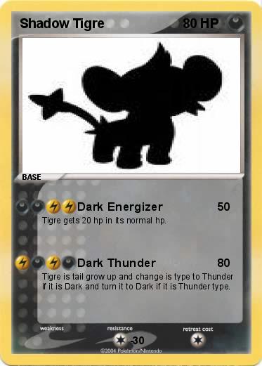 Pokemon Shadow Tigre
