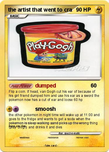 Pokemon the artist that went to cra