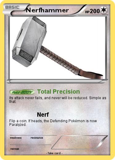 Pokemon Nerfhammer