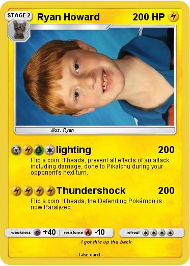 Pokemon Ryan Howard