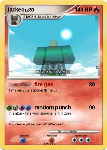 Pokemon lackeo