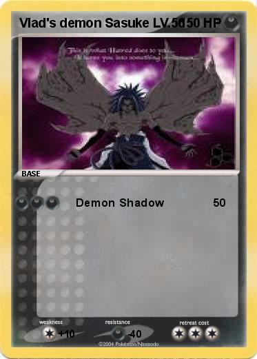 Pokemon Vlad's demon Sasuke LV.56