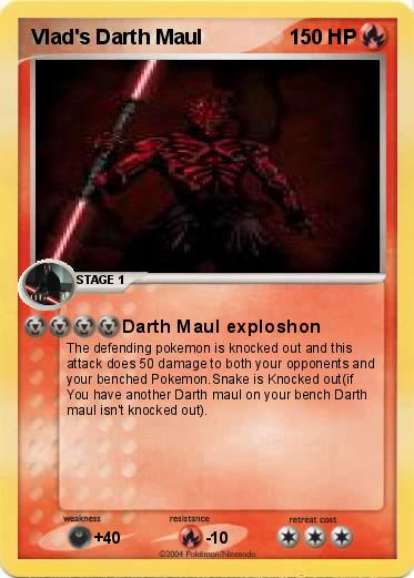 Pokemon Vlad's Darth Maul