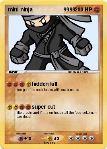 Pokemon mini ninja                     9999