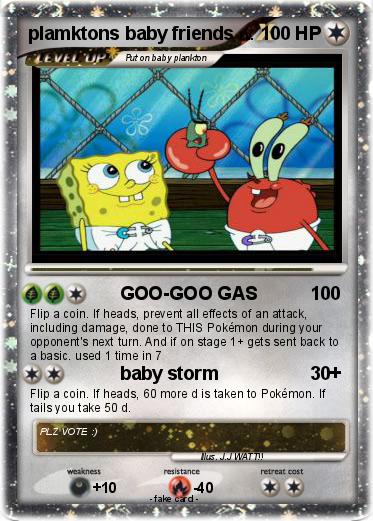 Pokemon plamktons baby friends