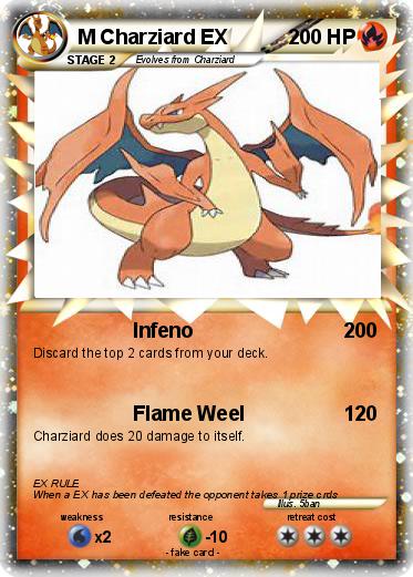 Pokemon M Charziard EX