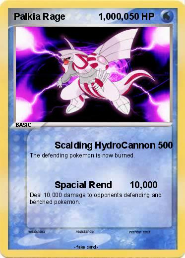 Pokemon Palkia Rage             1,000,0
