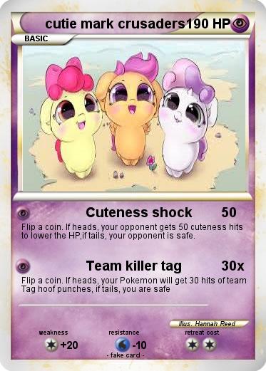 Pokemon cutie mark crusaders