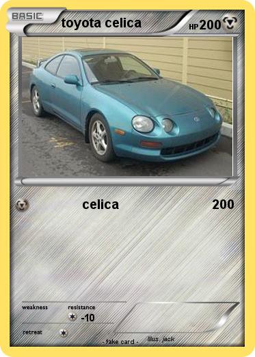Pokemon toyota celica
