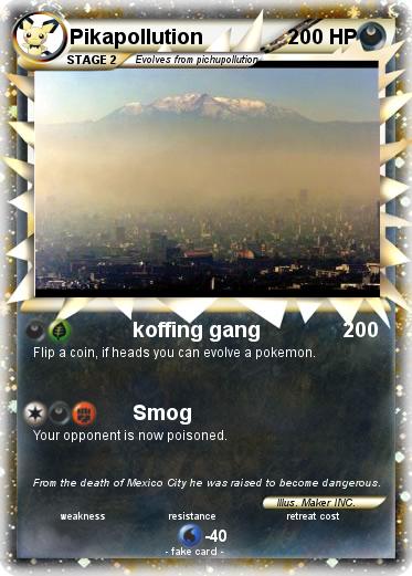 Pokemon Pikapollution