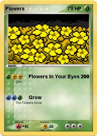 Pokemon Flowers
