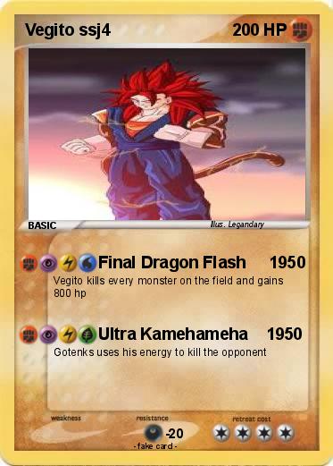 Pokemon Vegito ssj4