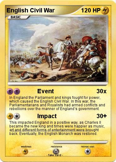 Pokemon English Civil War