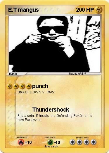 Pokemon E.T mangus