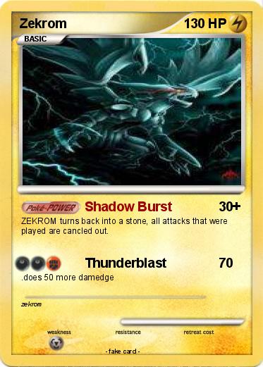 Pokemon Zekrom