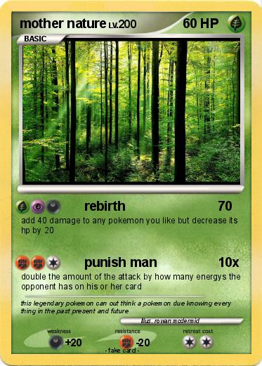 Pokemon mother nature