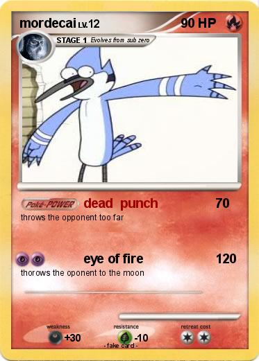 Pokemon mordecai