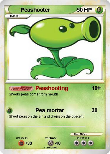 Pokemon Peashooter