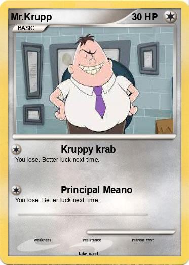 Pokemon Mr.Krupp
