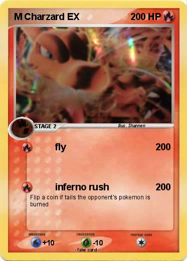 Pokemon M Charzard EX