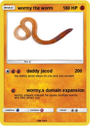 Pokemon wormy the worm