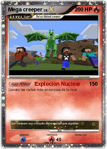 Pokemon Mega creeper
