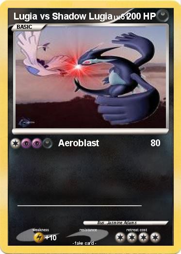 Pokemon Lugia vs Shadow Lugia