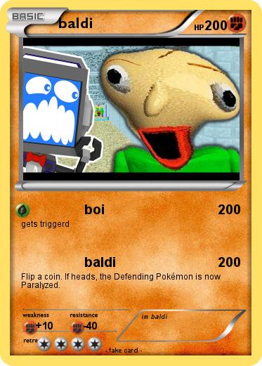 Pokemon baldi