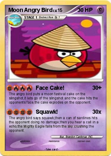 Pokemon Moon Angry Bird