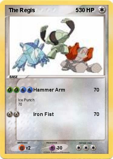 Pokemon The Regis                          5    