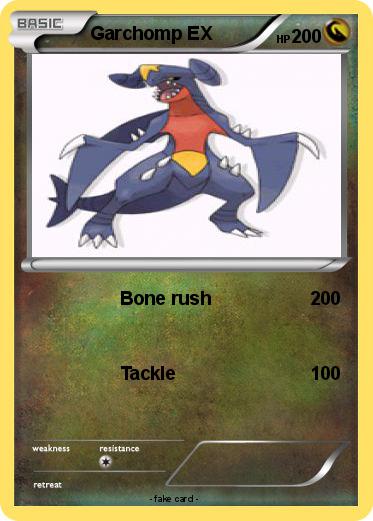 Pokemon Garchomp EX