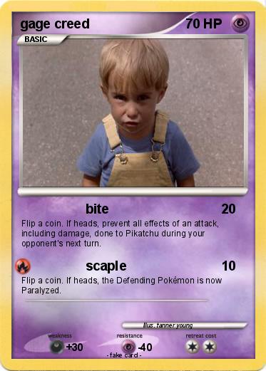 Pokemon gage creed