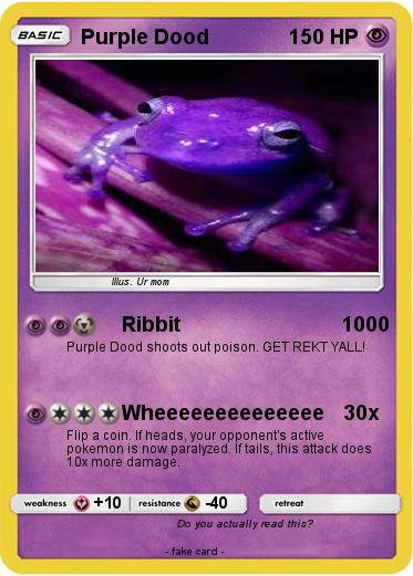 Pokemon Purple Dood