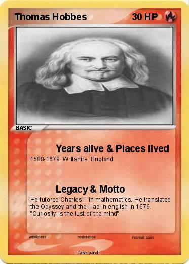 Pokemon Thomas Hobbes