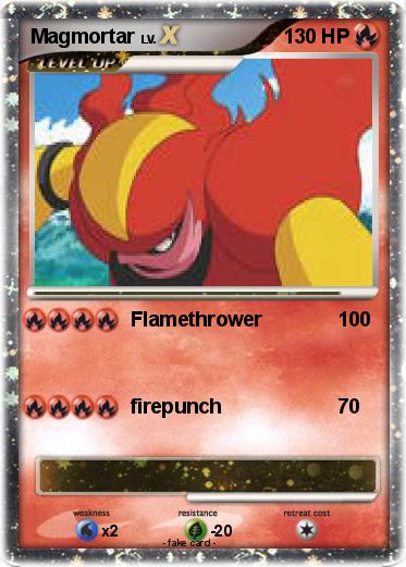 Pokemon Magmortar