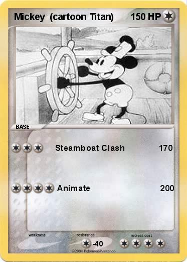 Pokemon Mickey  (cartoon Titan)
