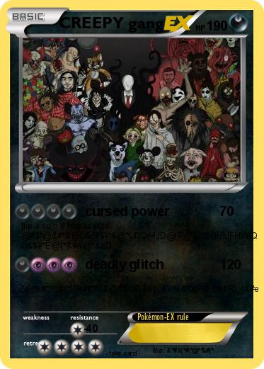 Pokemon CREEPY gang