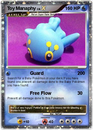 Pokemon Toy Manaphy