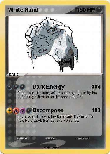 Pokemon White Hand