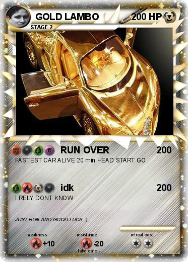 Pokemon GOLD LAMBO