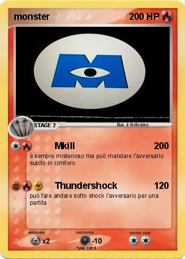 Pokemon monster