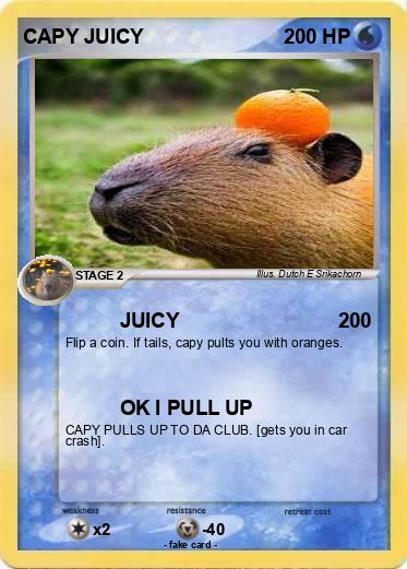Pokemon CAPY JUICY