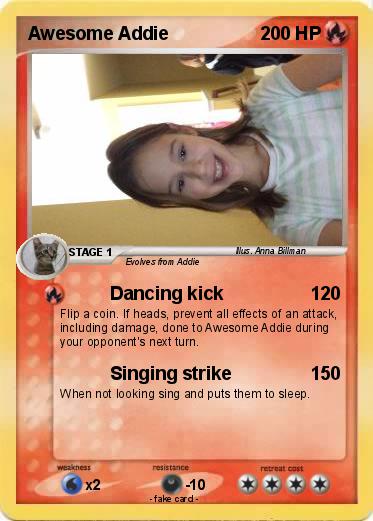 Pokemon Awesome Addie