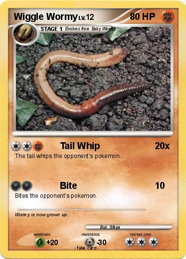 Pokemon Wiggle Wormy