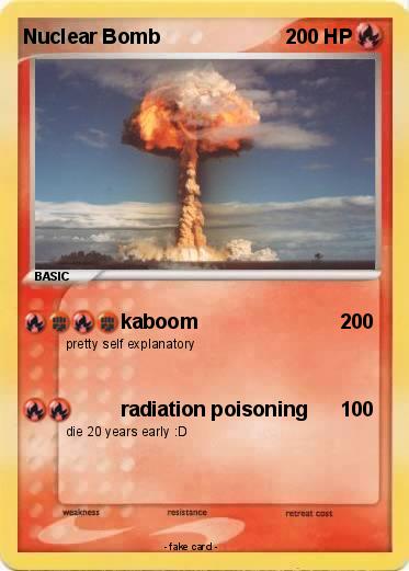 Pokemon Nuclear Bomb