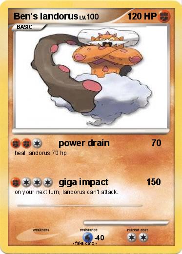 Pokemon Ben's landorus