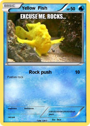 Pokemon Yellow  Fish